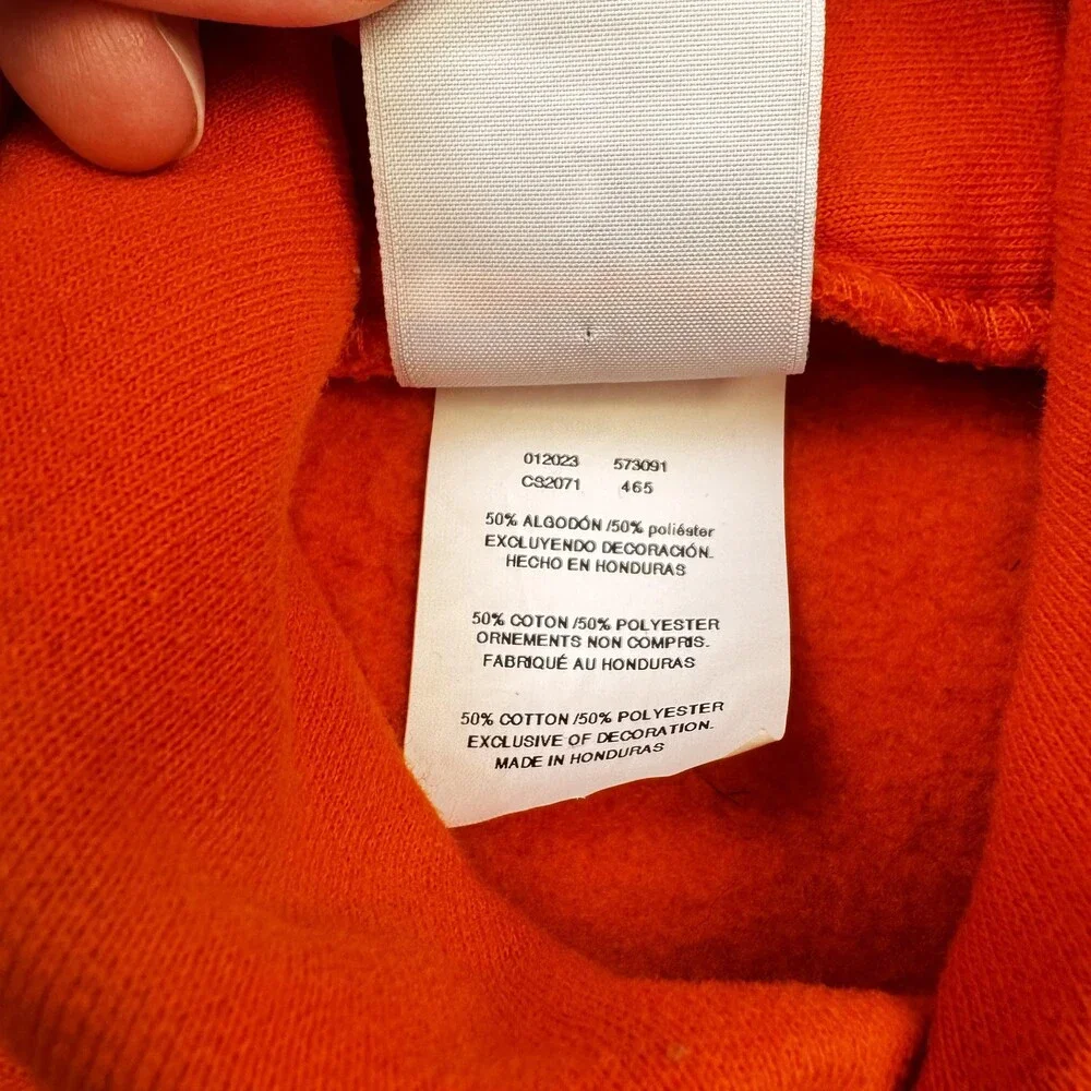Syracuse Hoodie Mens Small Orange Champion Pullover Sweatshirt College Otto